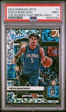 2022 PANINI DONRUSS OPTIC THE ROOKIES 1 PAOLO BANCHERO FAST BREAK HOLO