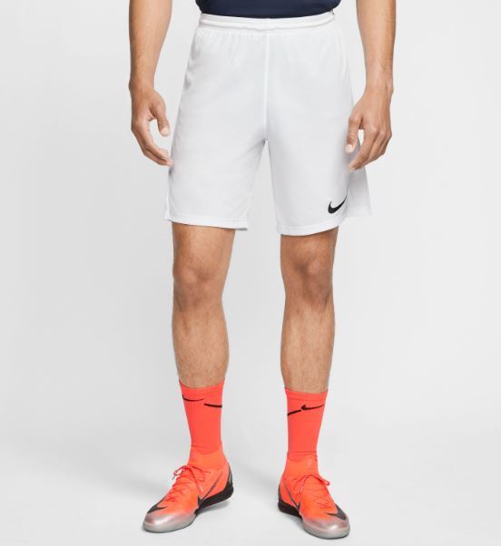 Nike Dri-Fit Park III NB Shorts White Running Gym Soccer Sports