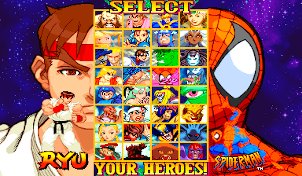 Borne Arcade CPS-2 Marvel Vs. Capcom – Clash Of Super Heroes (type VA) – Original JAP