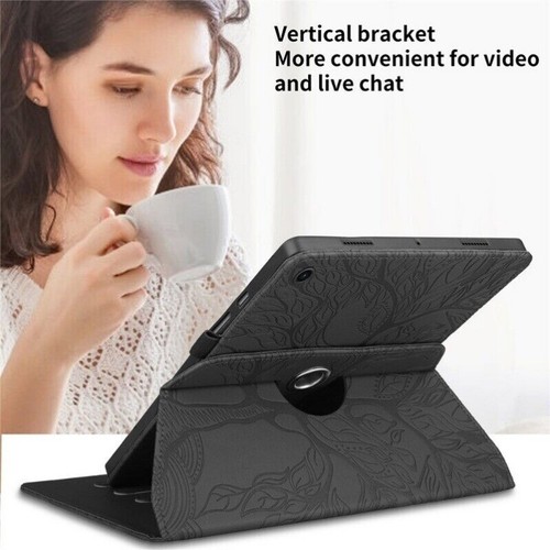 For Samsung Galaxy Tab A7 S6 Lite A8 S7 S8 Flip PU Leather Shockproof Case Cover - Picture 19 of 50