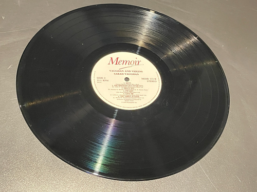 Sarah Vaughan and Violins - Vinyl Record LP Album - With Quincy Jones Orchestra - Picture 5 of 5