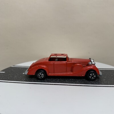 Zylmex Zee Toys Packard Coupe Roadster w/Silver Metal Base Red