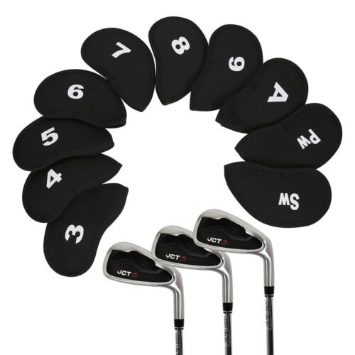 Sword &Shield Sports 10Pcs Golf Head Cover Club Iron Putter Head Protector Se... - Picture 3 of 9