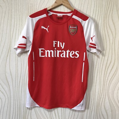 ARSENAL LONDON 2014 2015 HOME FOOTBALL SHIRT SOCCER JERSEY PUMA