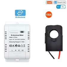 Monitoruj swój system fotowoltaiczny za pomocą dwukierunkowego miernika energii WiFi Tuya Smart