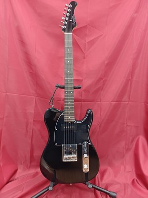 Bacchus TACTICS PLD BLK Electric Guitar Used w/ Genuine Soft Case