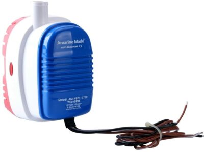 12V 750GPH Boat Bilge Pump Submersible Auto with Float Switch 3/4 Inch Outlet