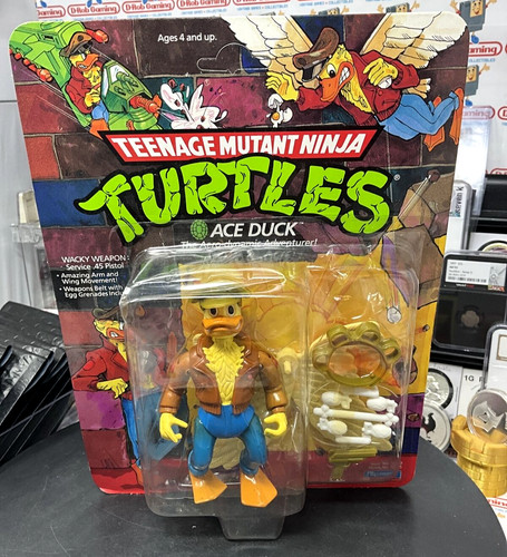 Ace Duck Unpunched TMNT Series 2 19-back AFA CAS M...