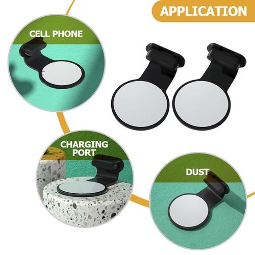 2 Pack Staubstopfen Telefonanschlussabdeckung Staubstecker Für Handy - 第 9/12 張圖片