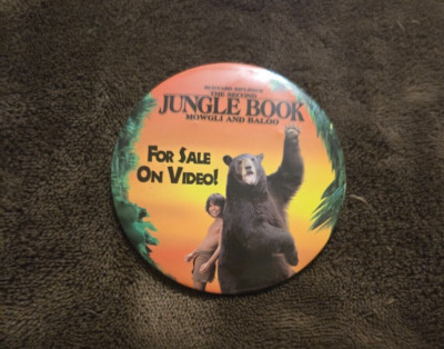 The Second Jungle Book Mowgli & Baloo 3'' Movie Button