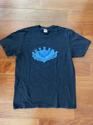 Supreme Cloud Tee Blk Size Large- SS19 (Also Blue& Light Blue Size