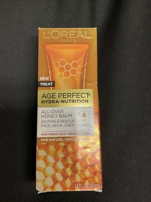 L Oreal Paris Age Perfect hydra-nutrition 1.7oz ALL-OVER HONEY BALM Manuka