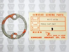 Kawasaki NOS NEW 14049-003 Cap Hole Gasket W1 W2 W1SS W2SS W2TT Commander