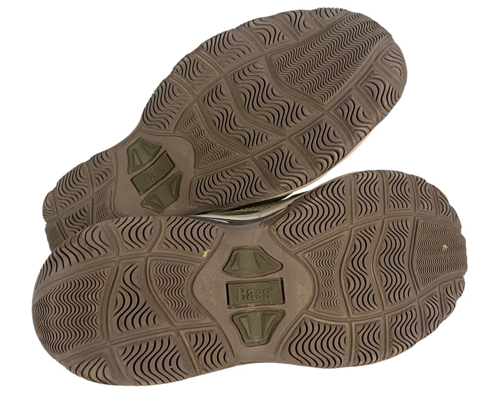 Zapatos de agua Bass Tide H2O 4333-252 para mujer talla 7,5 M de cuero de caña baja tostado y oliva Foto 4 de 4