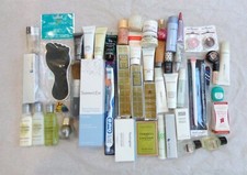 9 pc-MIXED SKINCARE MAKEUP BODY CARE FULLSIZE DELUXE TRAVEL SZ Read Description