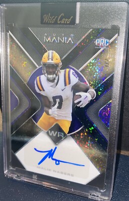 タレントカード nall 2023 Wild Card Auto Mania Malik Nabers PRC /2🔥 | eBay