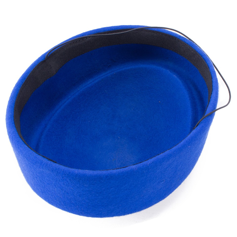 Lawliet A049 Fascinator Basis Aus Wolle – Für Hutmacher, Air Hostess, Millinery, Ø Ca. 56 Cm