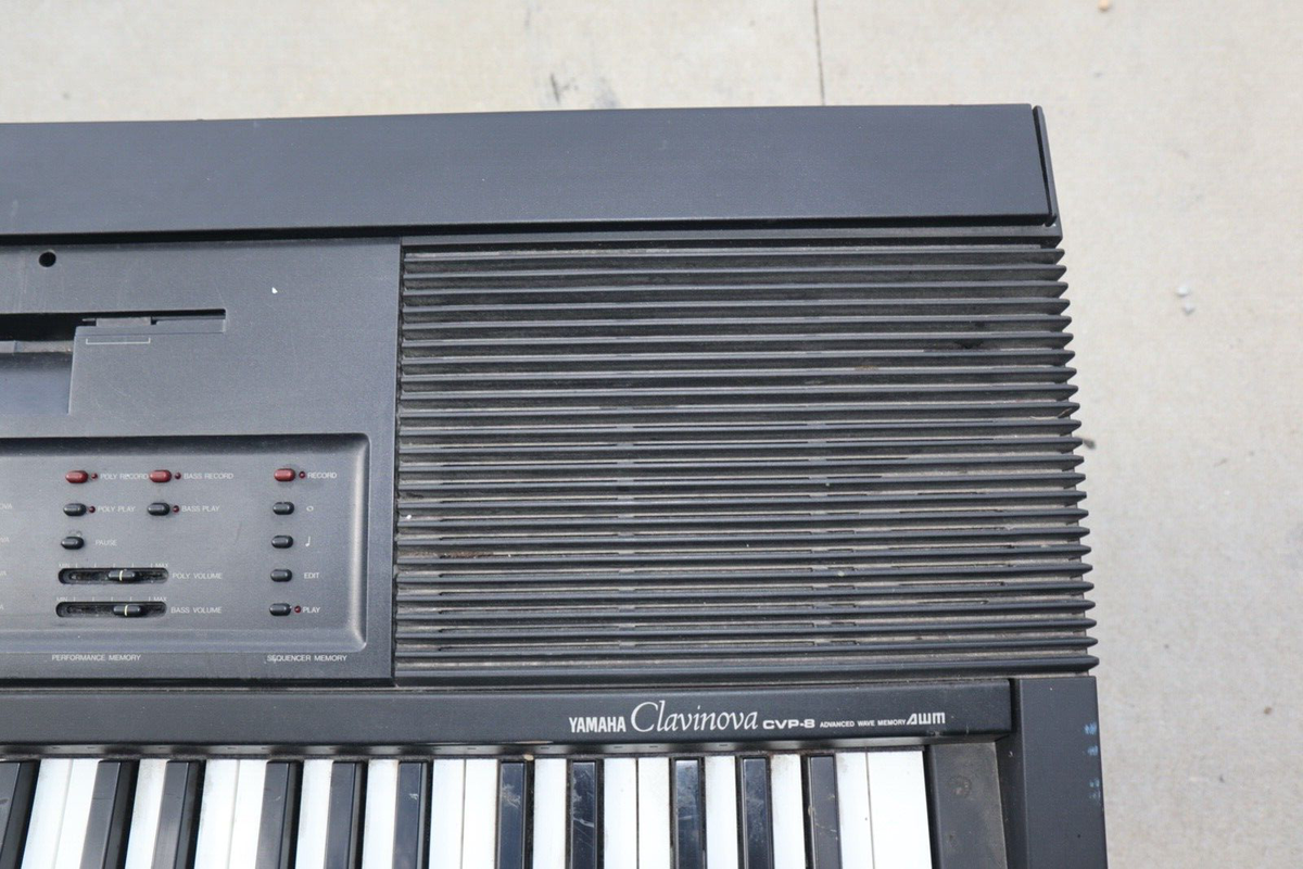Used Yamaha Clavinova CVP-8 Digital Piano Keyboard w/ Bench