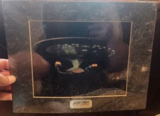 @ Zanart 1993 Star Trek Next Generation USS Enterprise NCC-1701-D Chromart COA