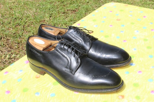 JOHNSTON MURPHY ARISTOCRAFT MADE IN USA SIZE 13 D BLACK IN GREAT CONDITION