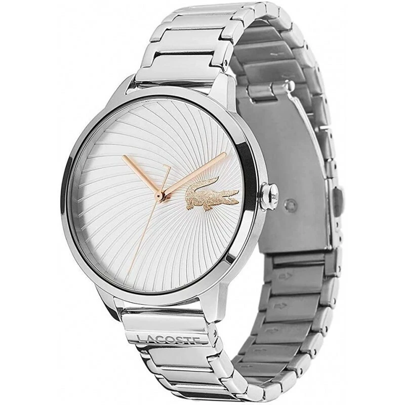 Lacoste Silver Analogue Women s Stainless Lexi Watch 2001059 eBay