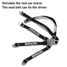 Simulation Driver Figure Seat Belt For Axial Wraith 90018/20/45/56 RC Car A9F7