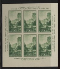 US Scott 751 Souvenir Sheet  Mint NH 