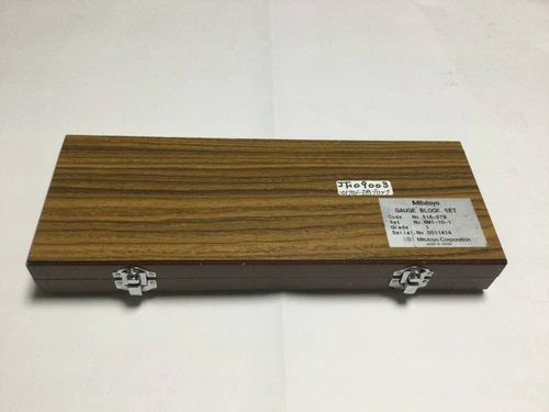 Mitutoyo Micrometer Inspection Block Gauge Bm1-10-1 Jf09003