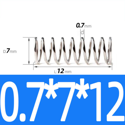 Compression Spring Steel 0.2 - 1mm Wire Dia 2mm - 12mm OD Small Pressure Springs - Picture 62 of 130