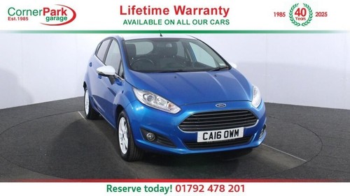 2016 Ford Fiesta 1.0T EcoBoost Zetec Blue Edition Hatchback 5dr Petrol Manual Eu