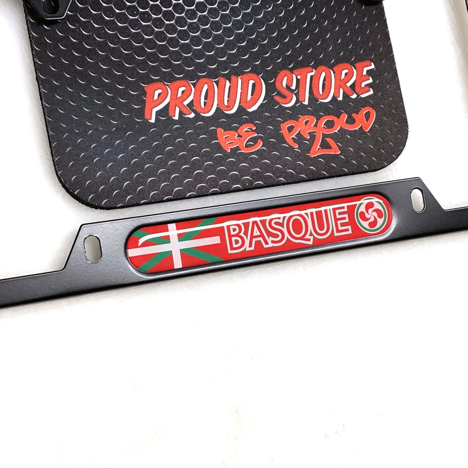HADEXIA 64 Basque Country Car Number Plate Sticker
