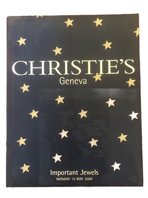 Christie's Geneva Auction Catalog Important Jewels May 15, 2000