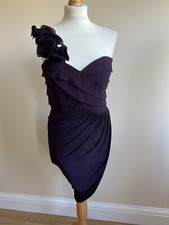 Lipsy Purple Evening Prom Dress Size 14 - New With Tags