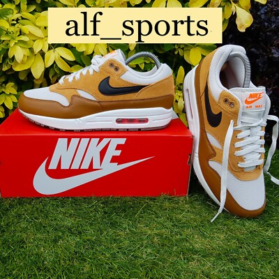  Neu mit Karton & Original Nike  Air Max 1 Essential Turnschuhe in British Tan UK Größe 7
