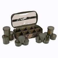 Fox Camolite 12 Pot Hookbait Case - KöDertasche, Angeltasche, ZubehöRtasche, Bag