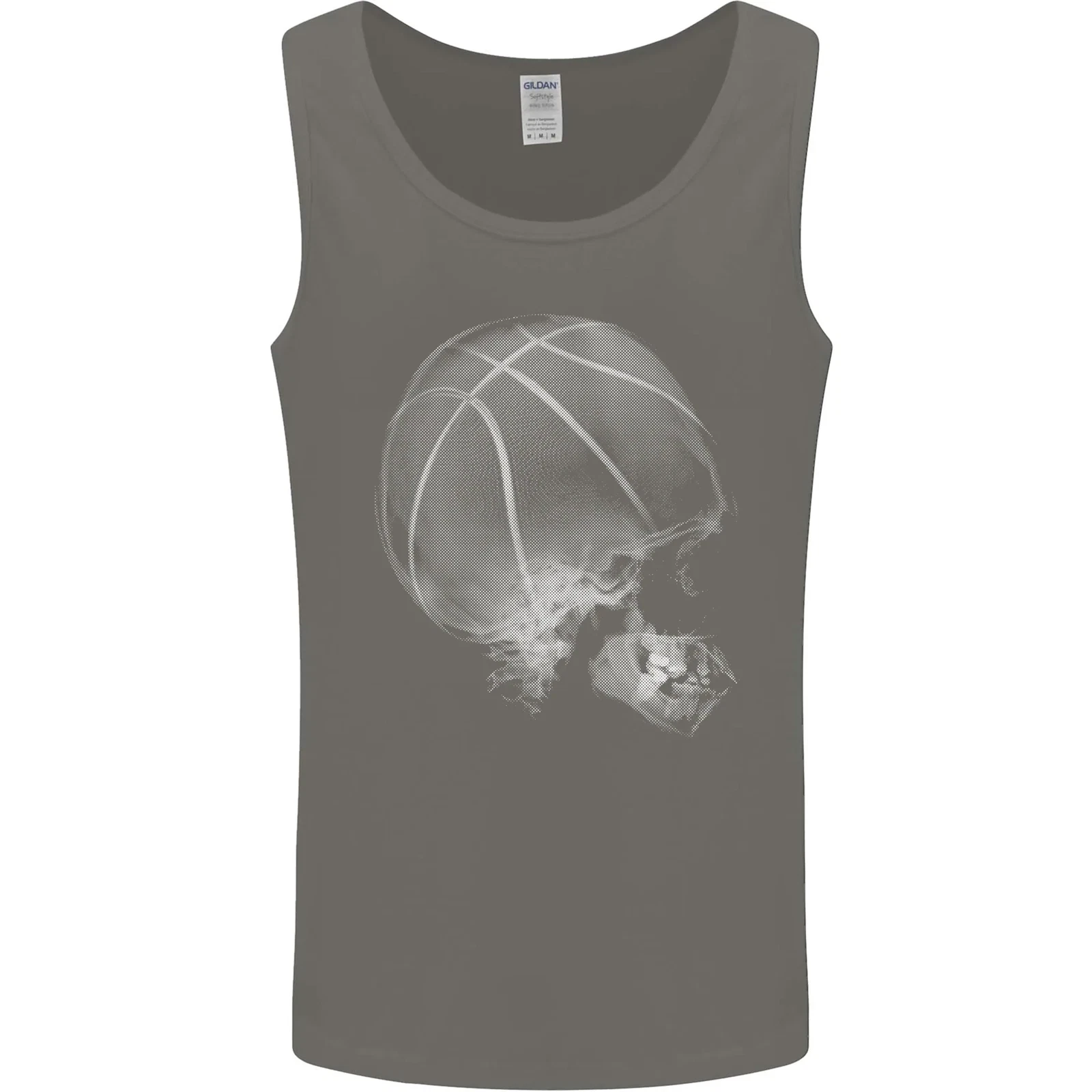 Basketball Skull Men's Tank Top