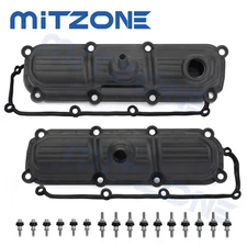 2x Valve Covers for 04-10 Dodge Grand Caravan Chrysler Town & Country 3.3L 3.8L