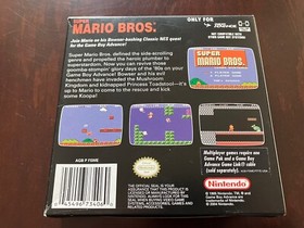 Super Mario Bros. Classic NES Series (Nintendo Game Boy Advance, 2004) Excellent