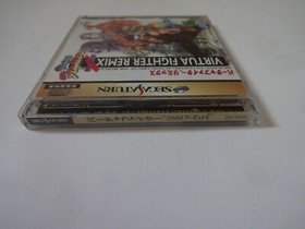 VIRTUA FIGHTER REMIX Sega Saturn SS Fighting Action 1995 w/Obi Hagaki From Japan