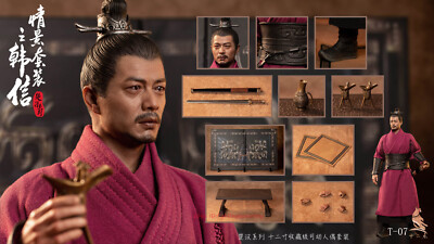 Twelve o'clock T-07 Han Xin Han Dynasty Strategist 1/6 Action