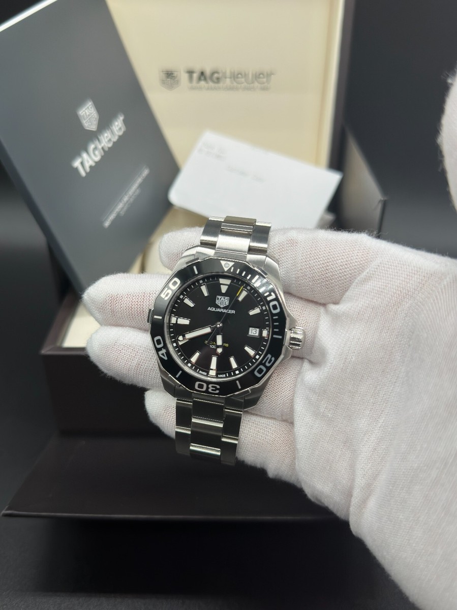 Tag Heuer Aquaracer 300M Black Dial WAY111A.BA0928 Complete
