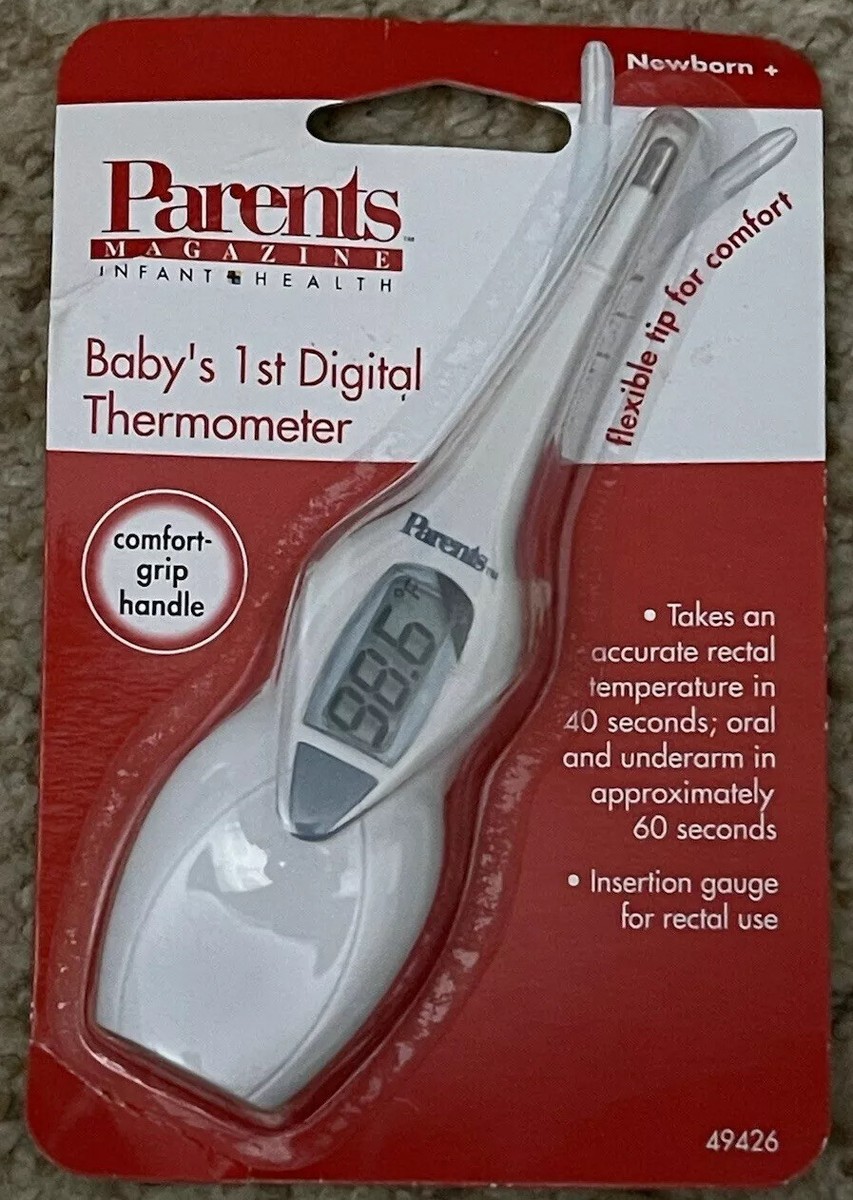 Parents Magazine Digital Medical Thermometer Baby + Adult Accurate Fast  Reading | eBay UK