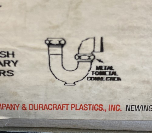 Keeney 1 1/2" Sinktrap With C’out &Flnge 461XFPC - Bild 2 von 3