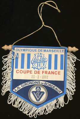Fanion Match AC Cambrai / OM - Coupe De France 2007 - Édition Limitée