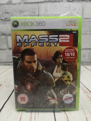Mass Effect 2 (Microsoft Xbox 360) ungeöffnet, versiegelt, in Verpackung gerissen 