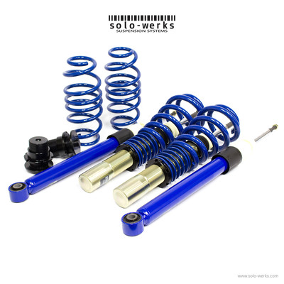 Solo Werks S1 Coilover - Audi C7 A6, 4G A7, D4 A8, 8R Q5- 12'-15' (MLB platform)