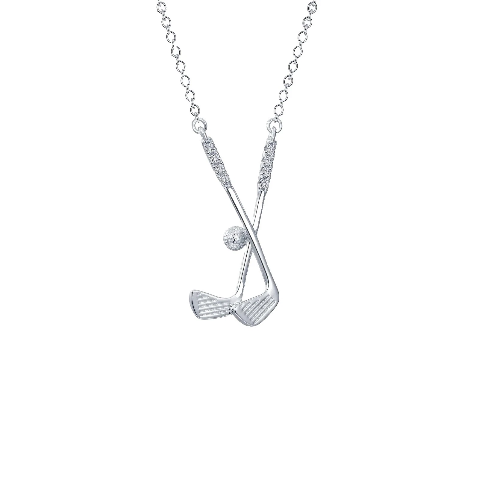 Colgantes De moda Deportivo Chapado en Platino