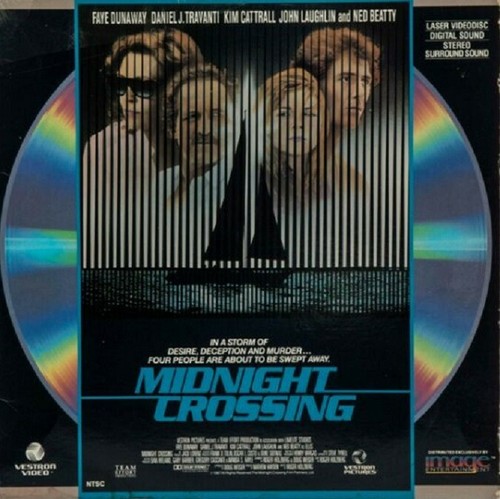 MIDNIGHT CROSSING LASERDISC SEALED Kim Cattrall