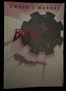 B.C. Rich owners manual 
