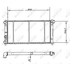 Radiateur Seat RONDA